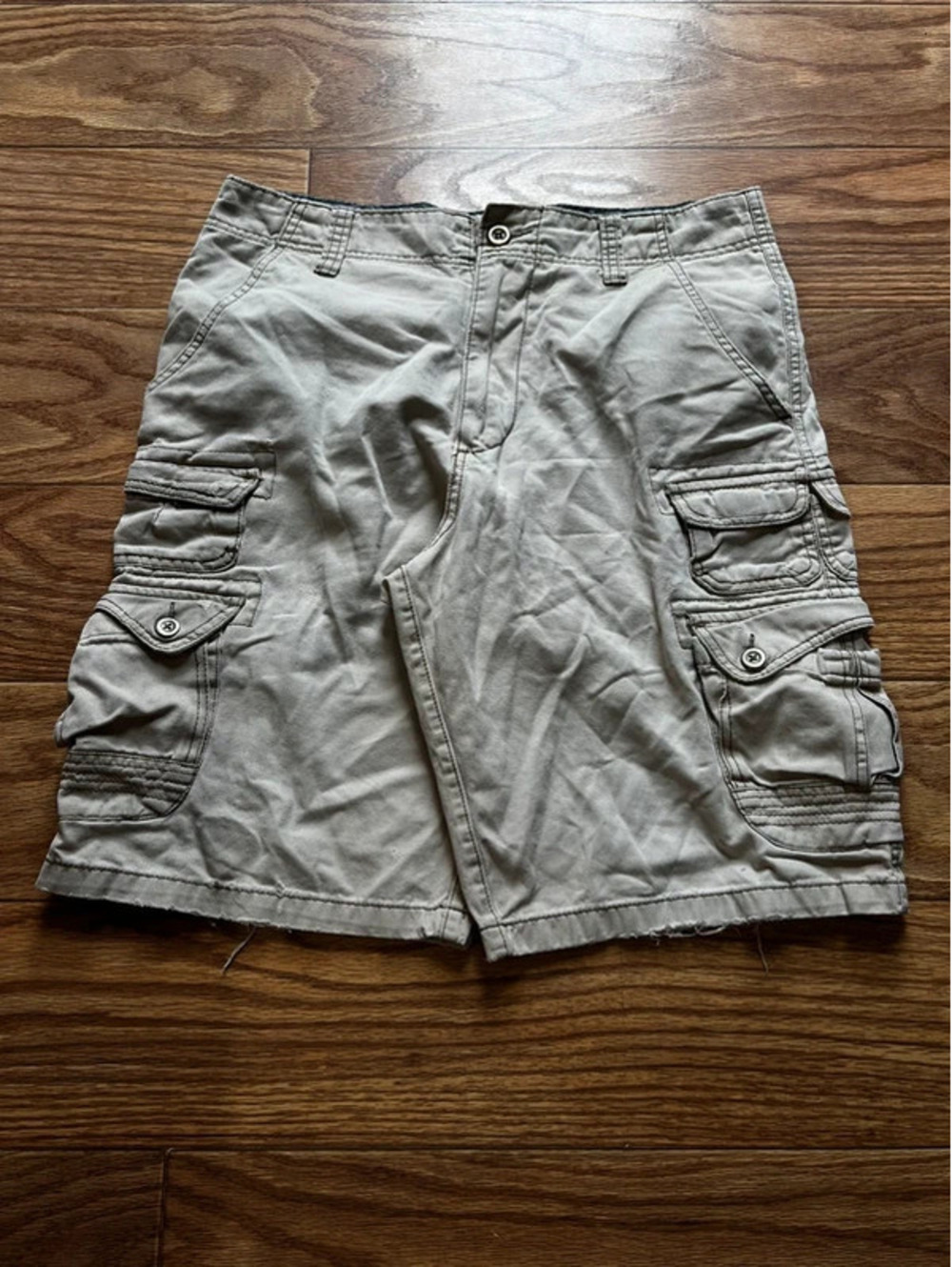 vintage OP surf style y2k baggy cargo shorts